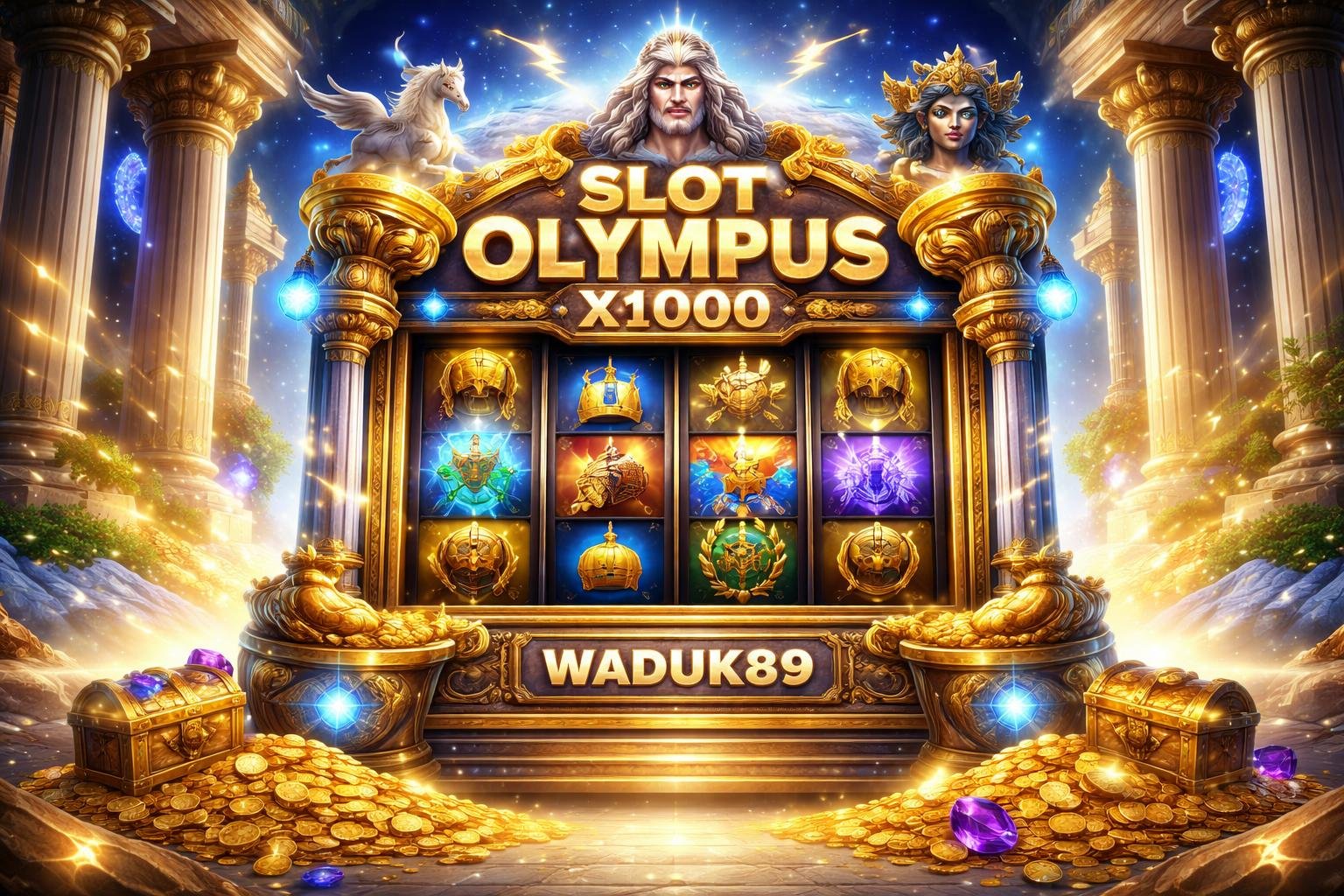WADUK89 Game Slot Olympus X1000 Yang Sering Kasih Jackpot Besar